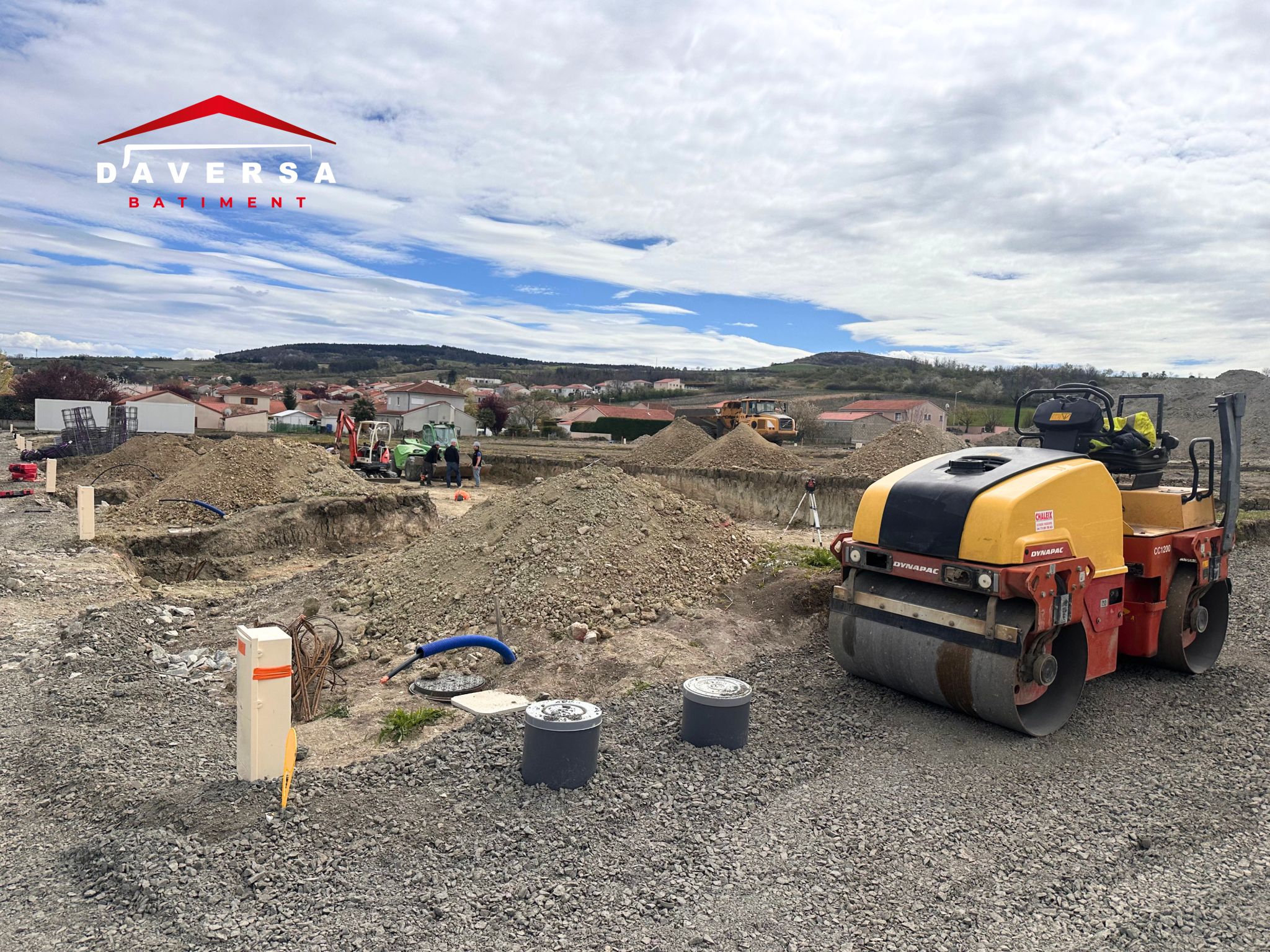 Nouveau chantier en route à Lempdes.